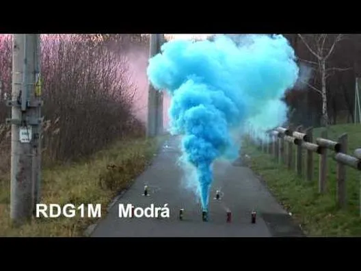 Diesel kopci na niebiesko