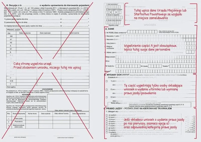 Dokumenty do wymiany