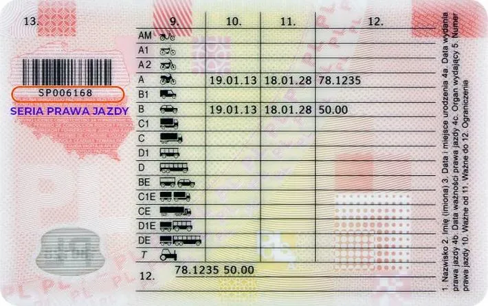Gdzie znaleźć numer prawa jazdy