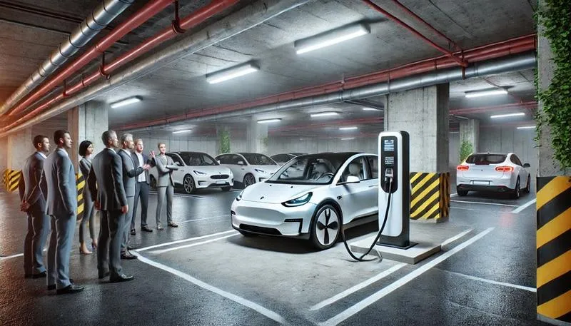 Instalacja ładowarki w budynku