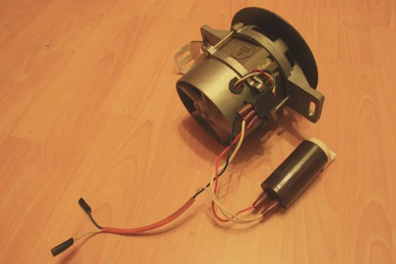 Podłączenie silnika Frania