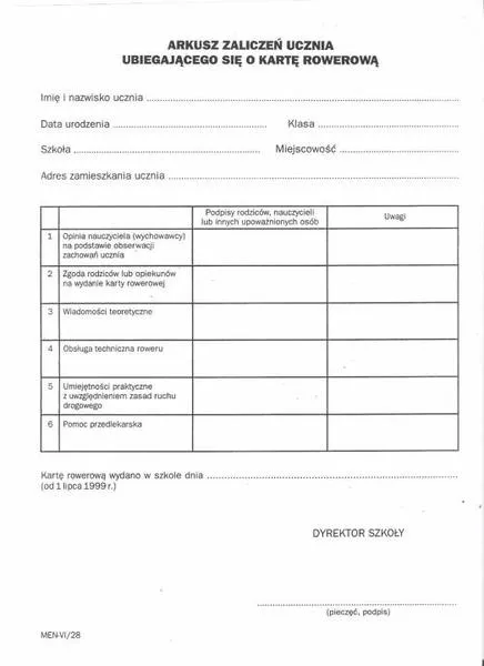 Prawo jazdy motorowerem