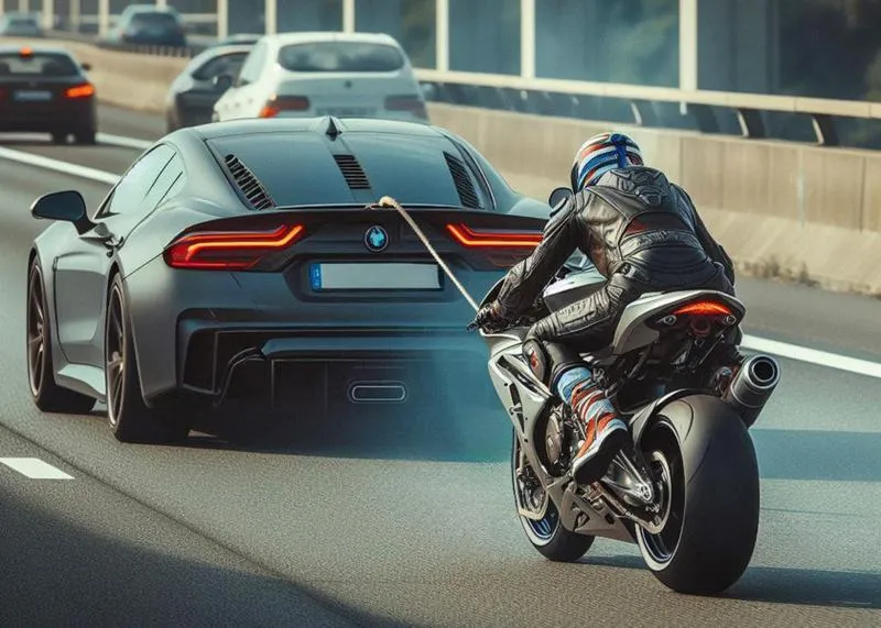 Przepisy holowania motocykla