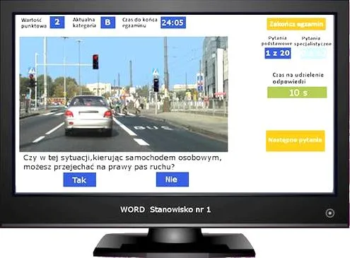 Pytania na teście prawa jazdy
