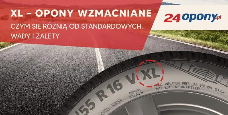 Właściwości opon XL