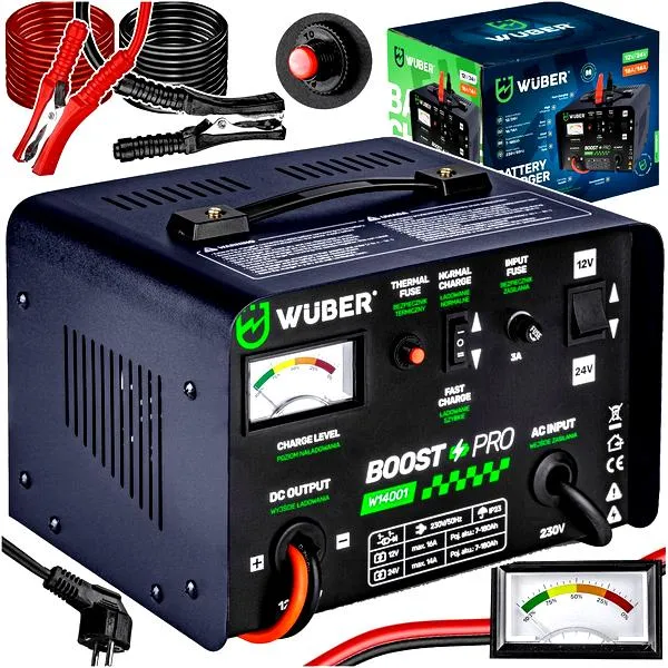 Wybór prostownika do akumulatora