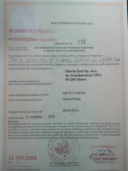 Wymagania do uzyskania licencji