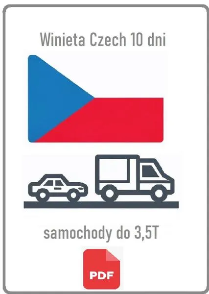 Wymagania w samochodzie Czechy