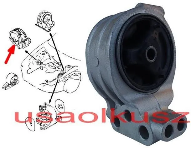 Wymiana poduszek silnika