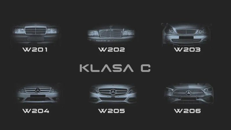 Wymiana żarówki Mercedes klasy C